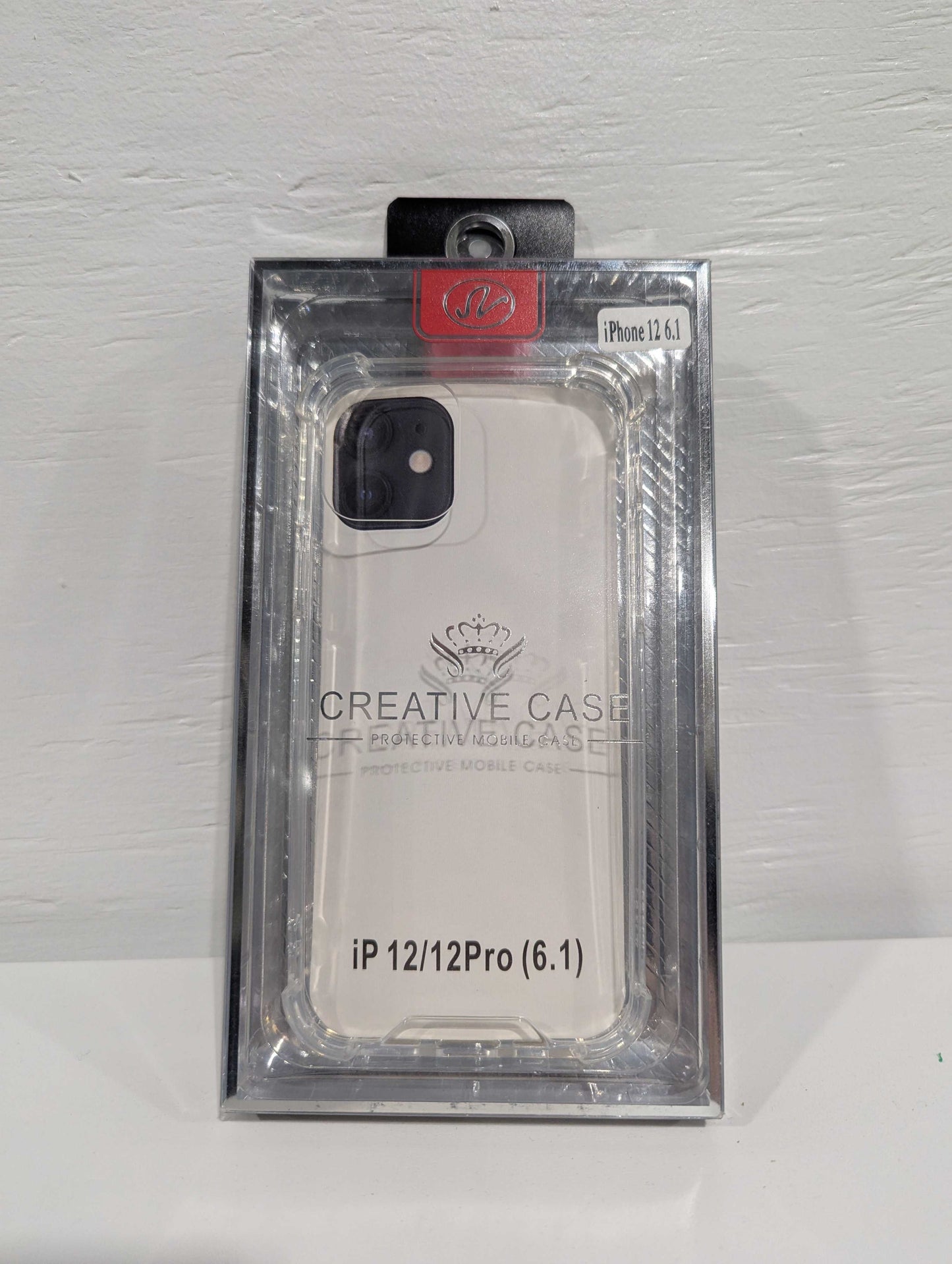 Clear Shockproof Case for iPhone 12 & 12 Pro - Slim Transparent Protective Cover