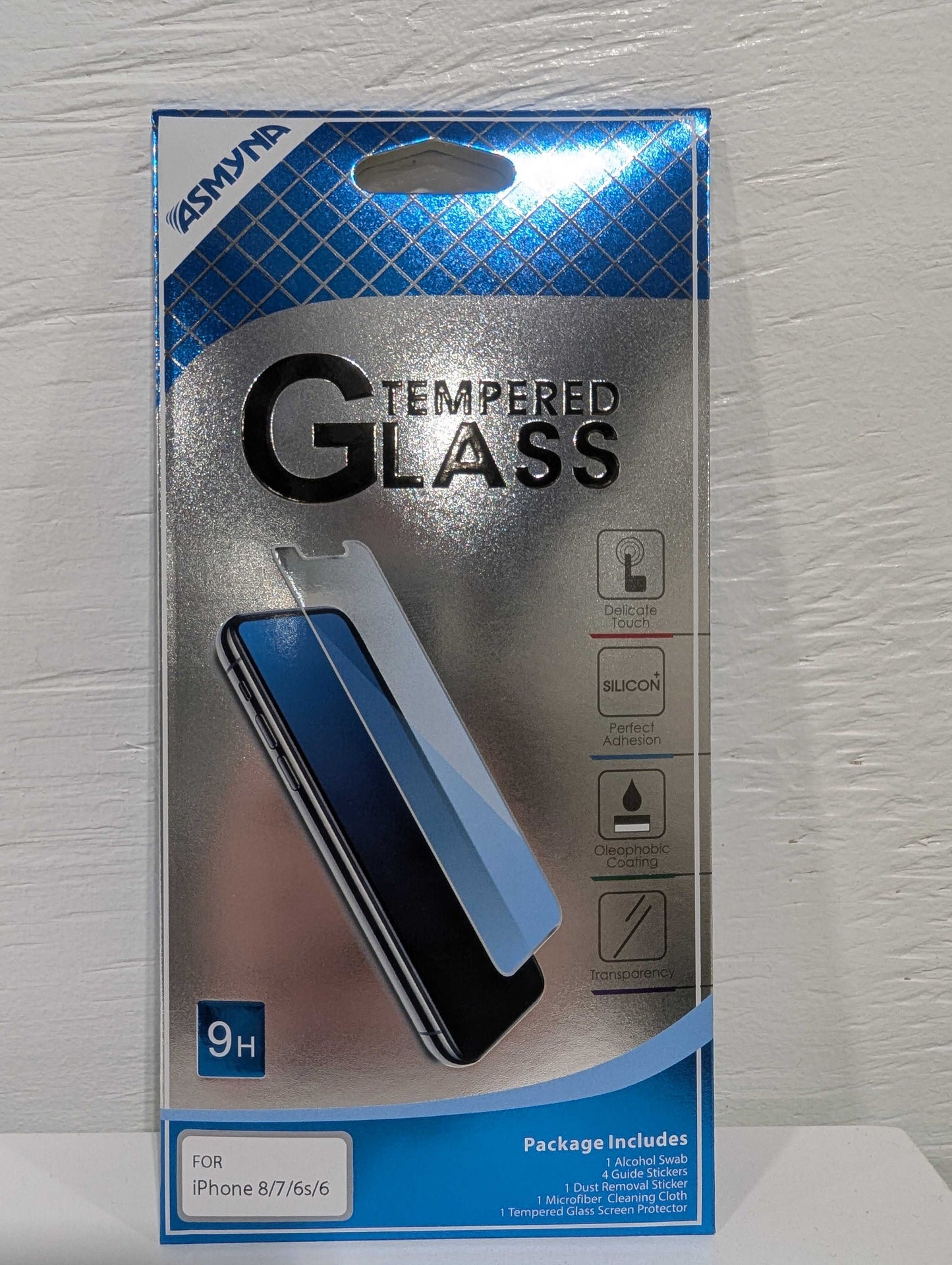 Tempered Glass Screen Protector for iPhone 8/7/6s/6 - Anti-Scratch & HD Clear