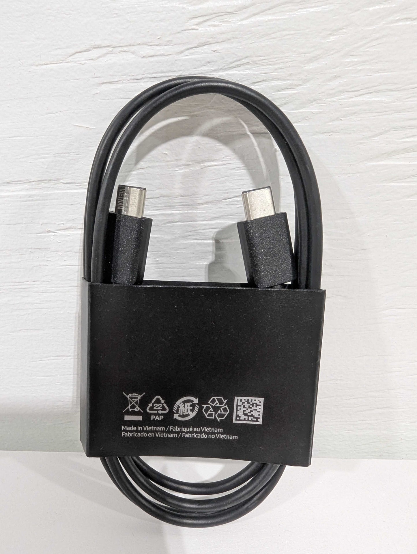 OEM Samsung EP-DN970BBE USB-C to USB-C Charging Cable - Black