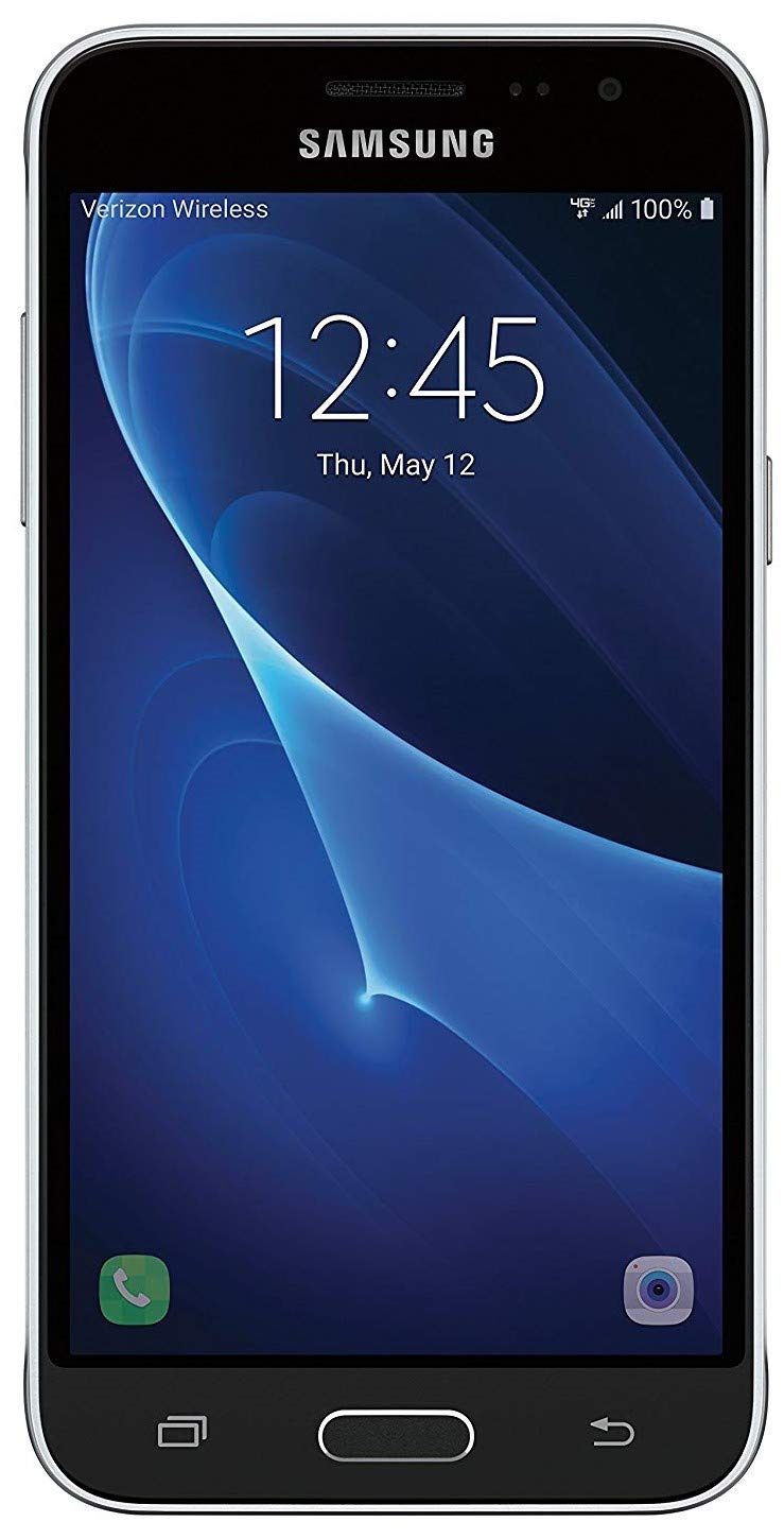 Samsung Galaxy J327V Eclipse - 16GB Black - Verizon - Excellent