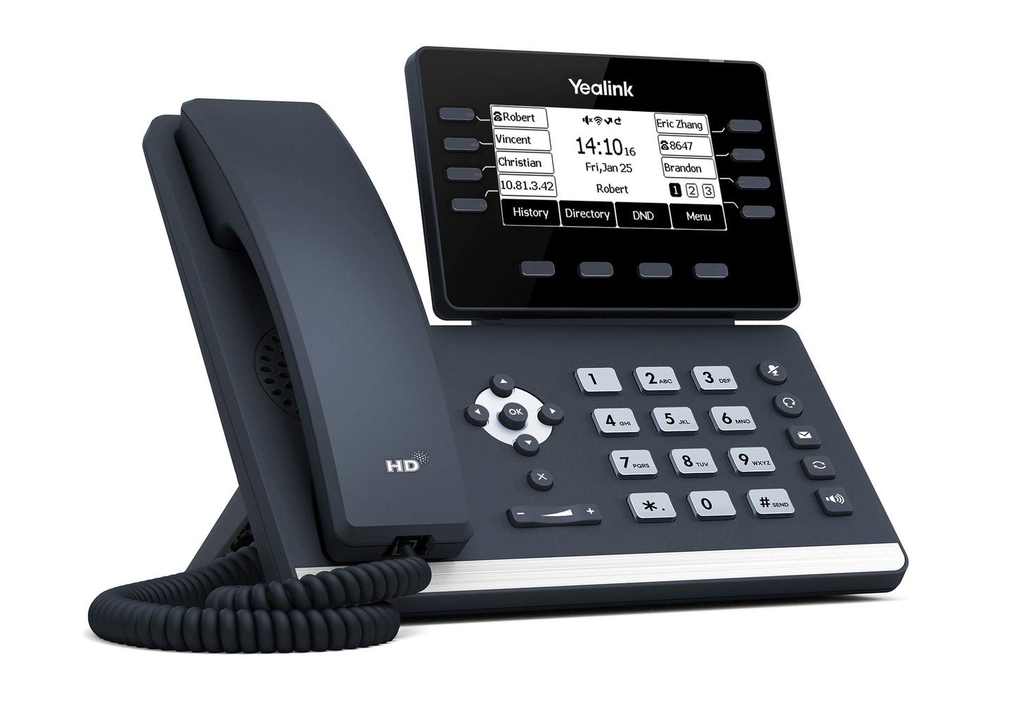 Yealink SIP-T53W Business IP Wifi Phone - Black - Excellent