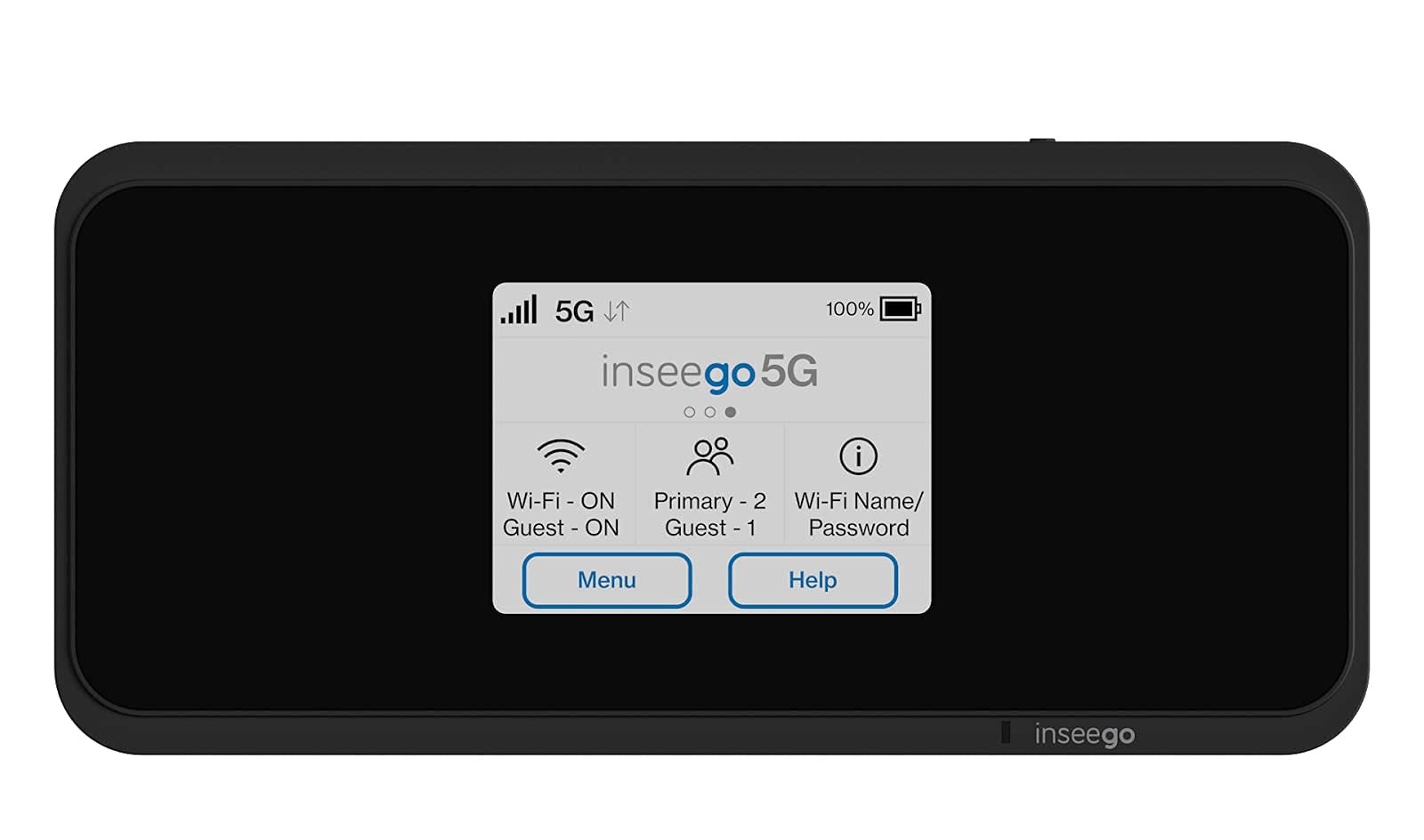 Inseego Mifi M2000 5G Hotspot T-Mobile Locked Black