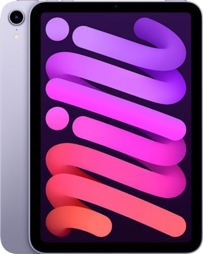 Apple iPad Mini 6 (A2568) Wi-Fi + Cellular Unlocked 64GB Purple - Excellent