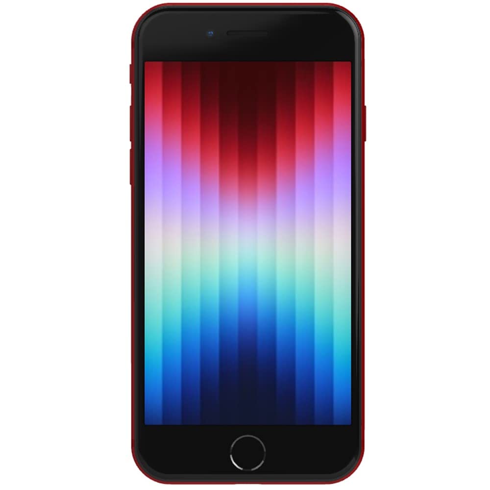 Apple iPhone SE (3rd Gen) (A2595) Unlocked 64GB (PRODUCT)RED - Very Good