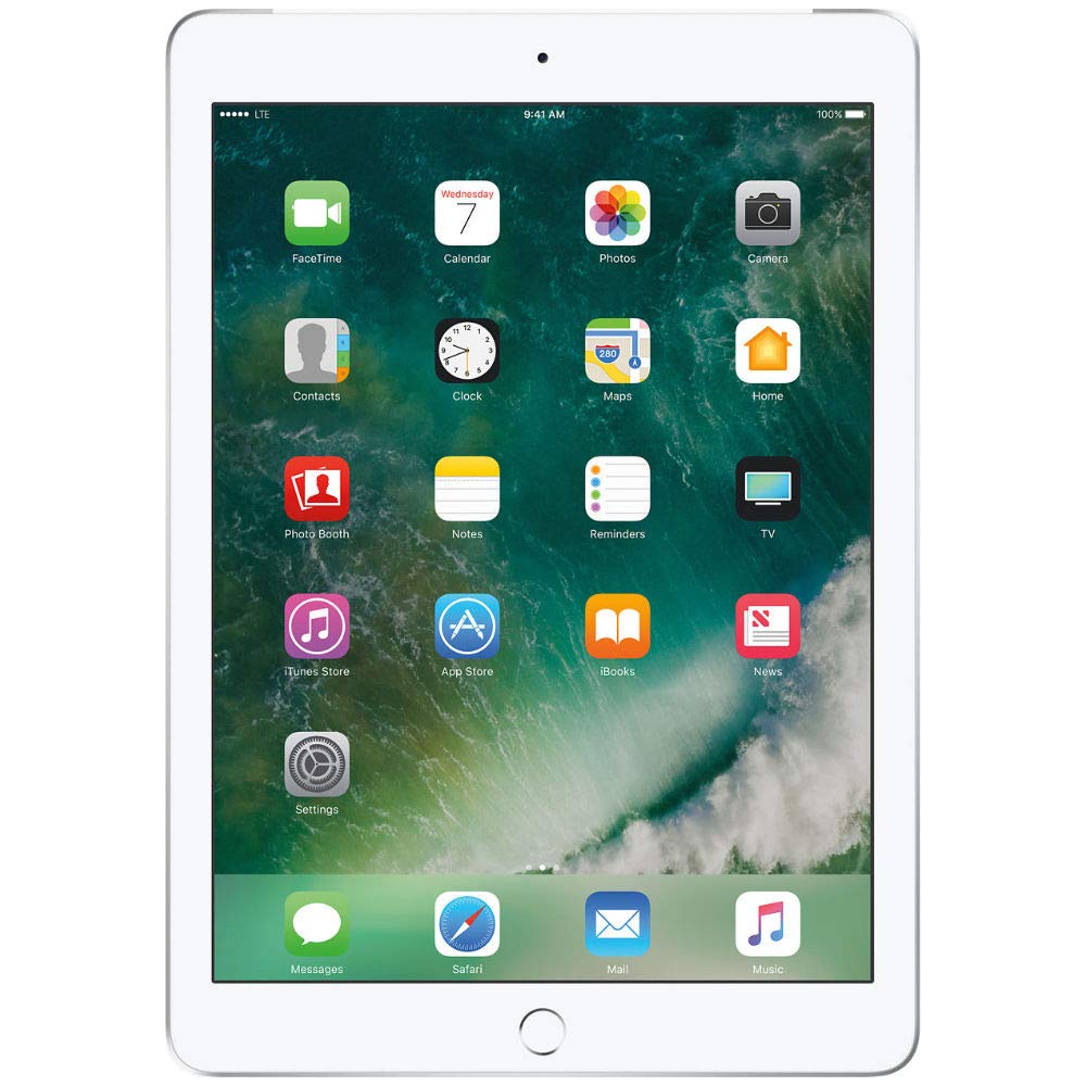 Apple iPad 5th Gen (A1823) Wi-Fi + Cellular Unlocked 32GB Silver - Good