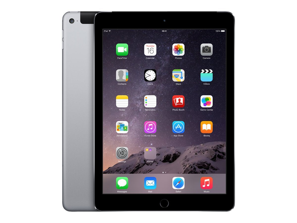 Apple iPad Air 2 (A1567) Wi-Fi+Cellular Unlocked 16GB Space Gray - Good
