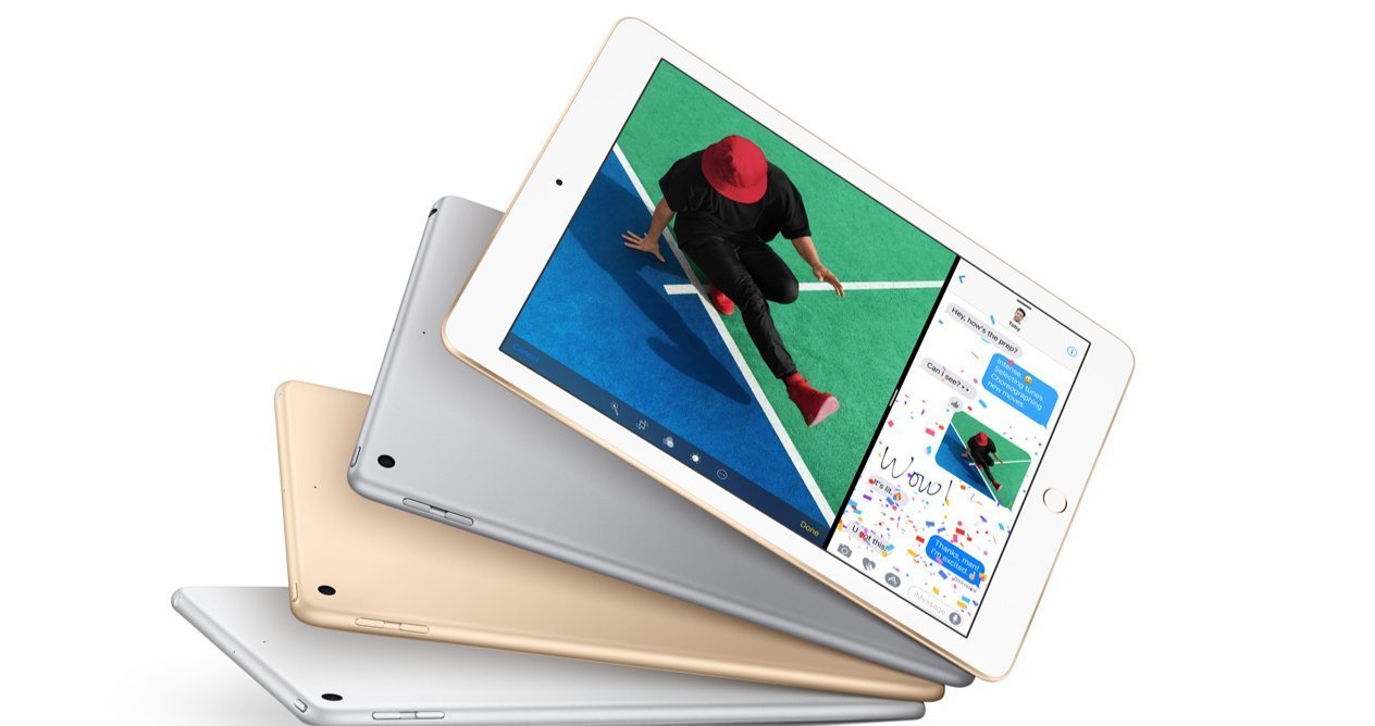 Apple iPad 5th Gen (A1822) WiFi Only 32GB Silver - Very Good