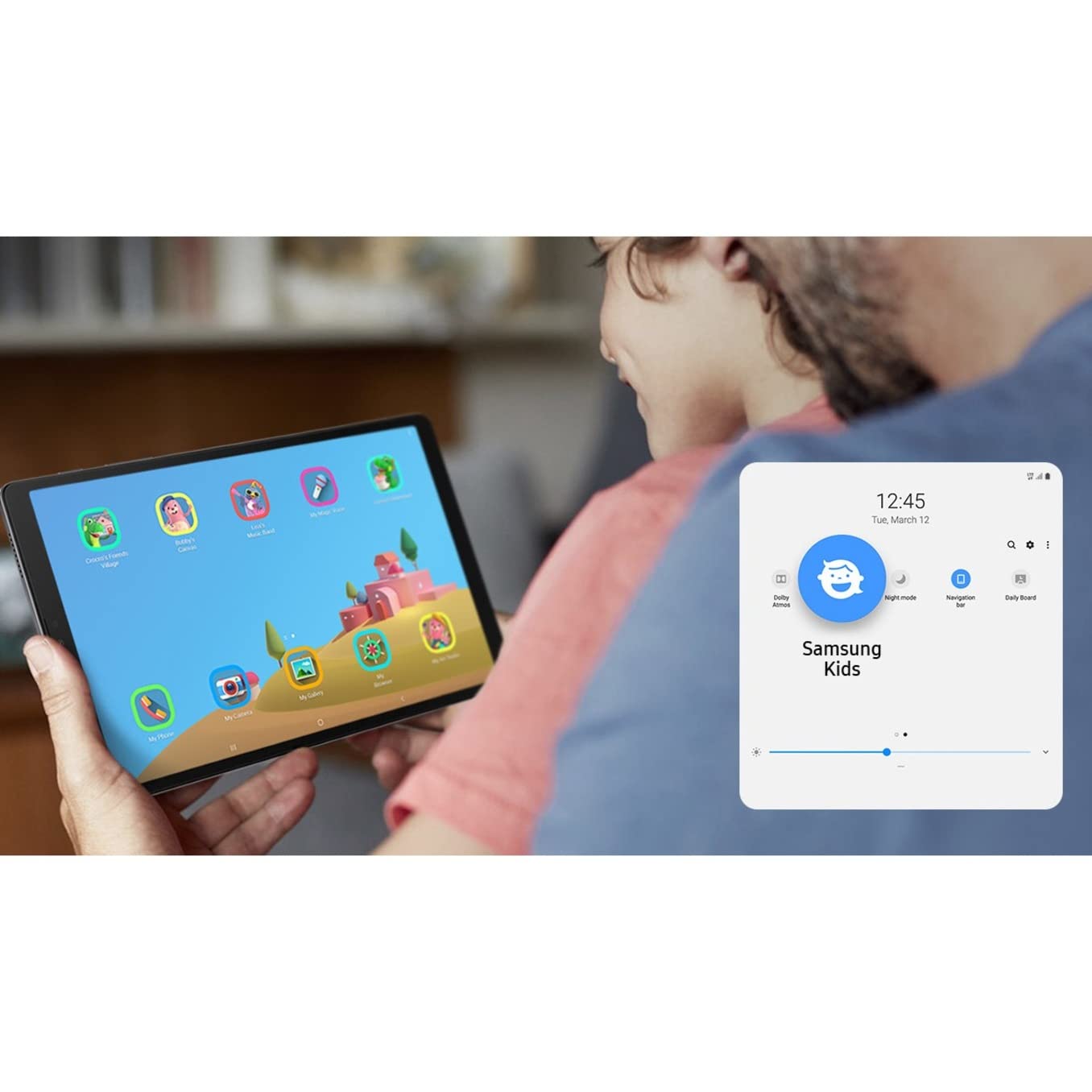 Samsung Galaxy Tab A7 Lite (T227U) AT&T Locked 32GB Gray - Good
