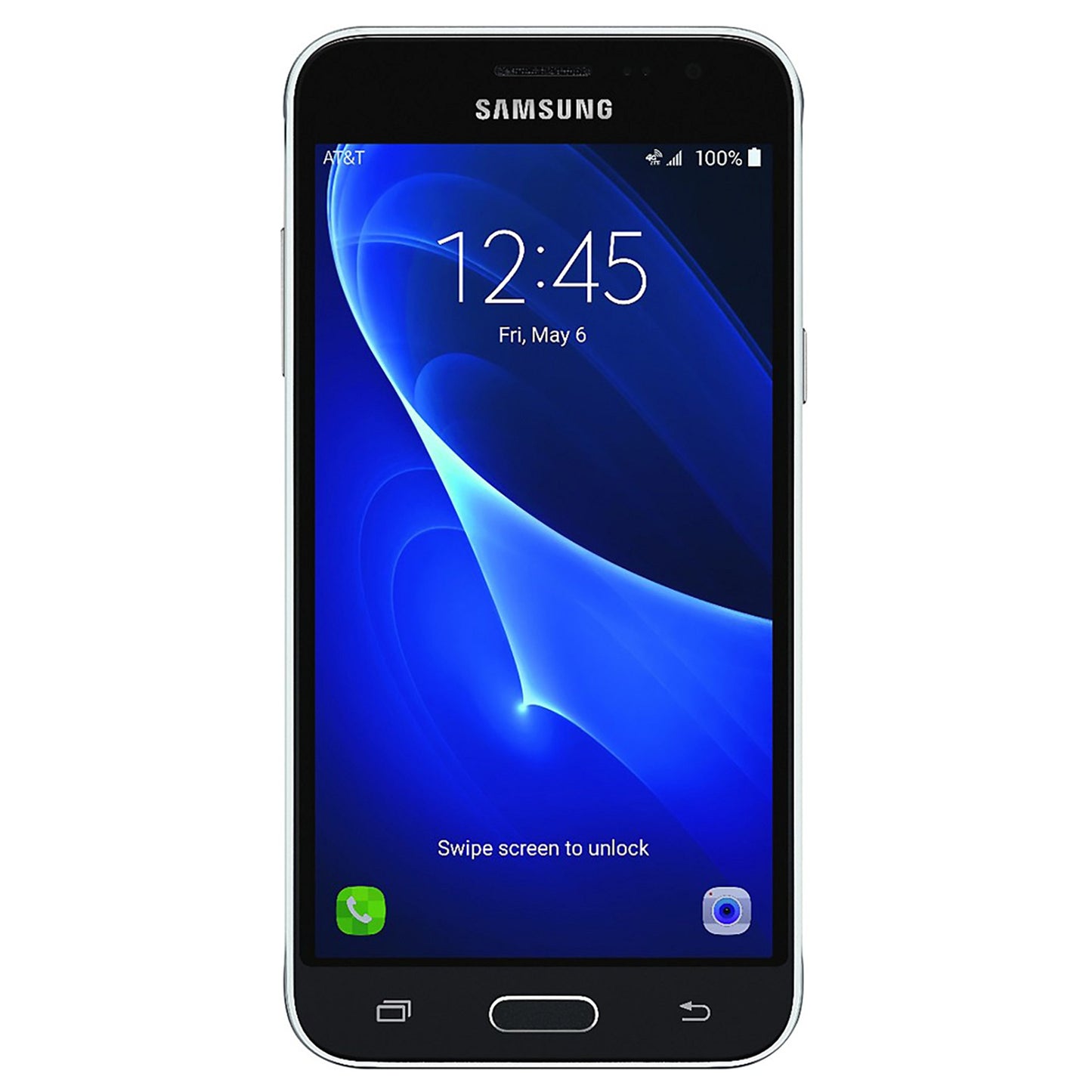 Samsung Galaxy J3 (J320A) AT&T Locked 16GB Black - Good