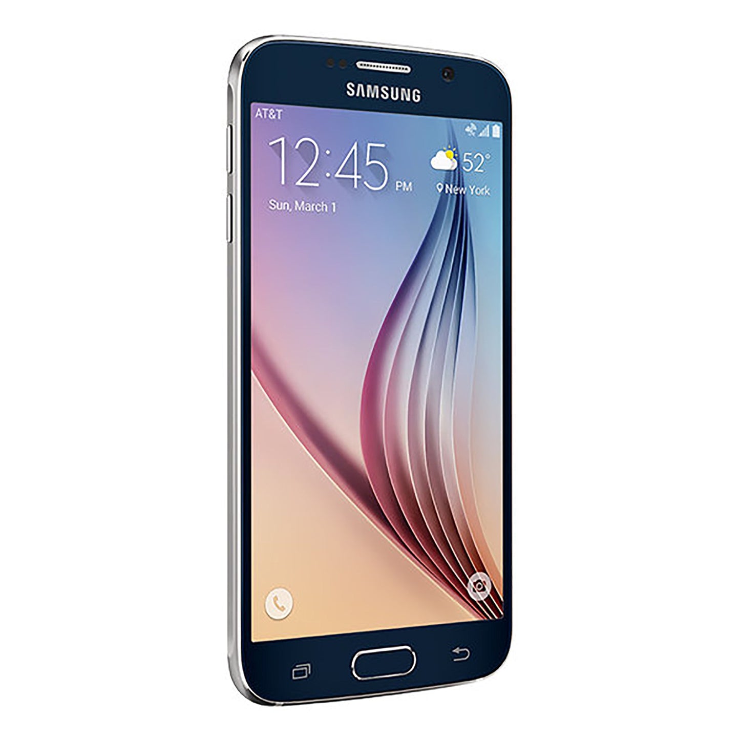 Samsung Galaxy S6 (SM-G920A) AT&T 32GB Black Sapphire - Very Good