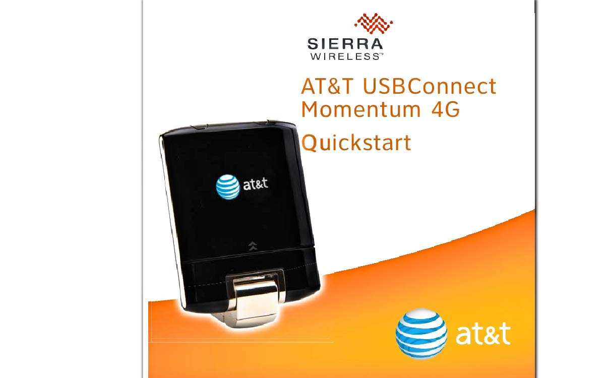 Sierra Wireless AirCard 313U LTE USB Modem - AT&T Locked - Black - Excellent
