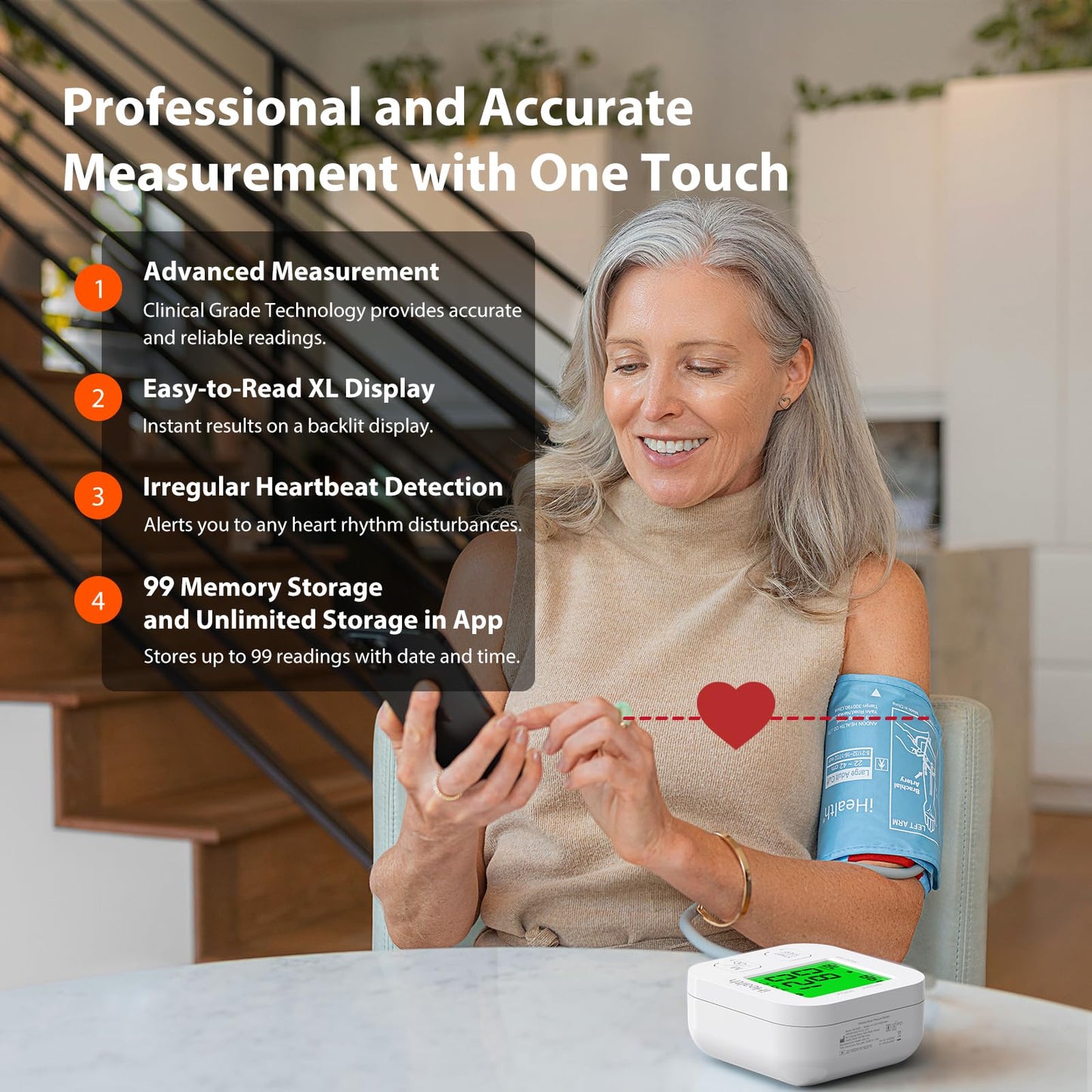 iHealth Wireless Blood Pressure Monitor 550BT w/ Cuff – New Sealed