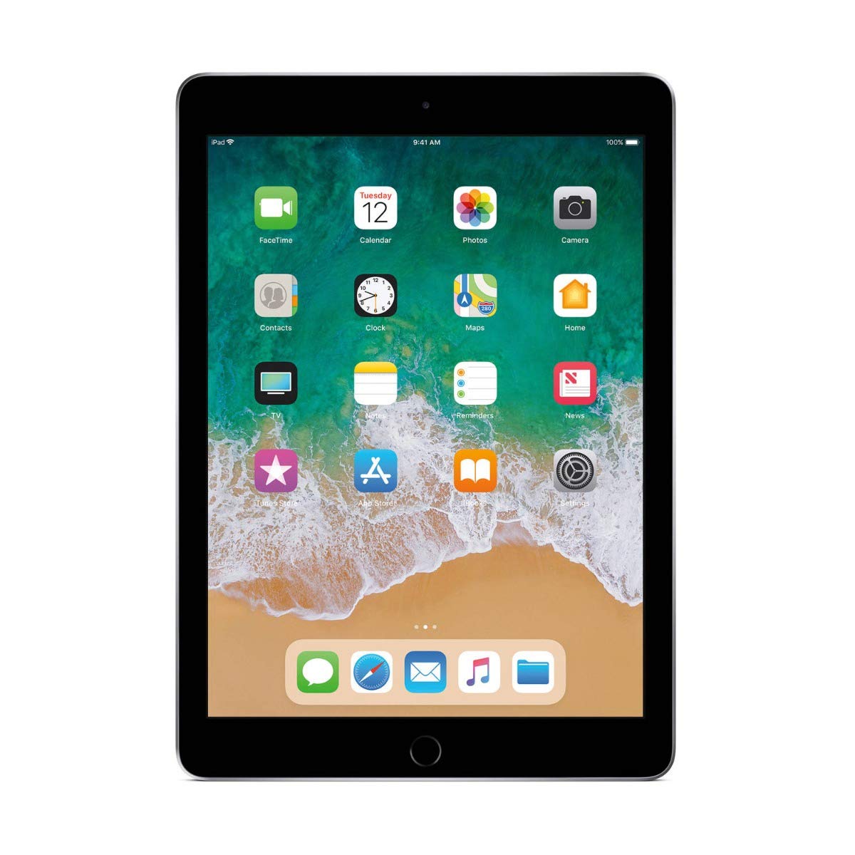 Apple iPad 9.7" 6th Gen (Wi-Fi + Cellular) 32GB Space Gray A1954 - Excellent