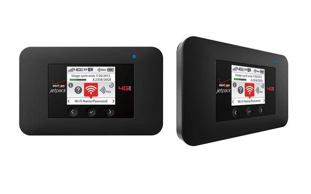 Netgear AirCard Jetpack LTE Hotspot AC791L - Verizon Locked - Black - Excellent