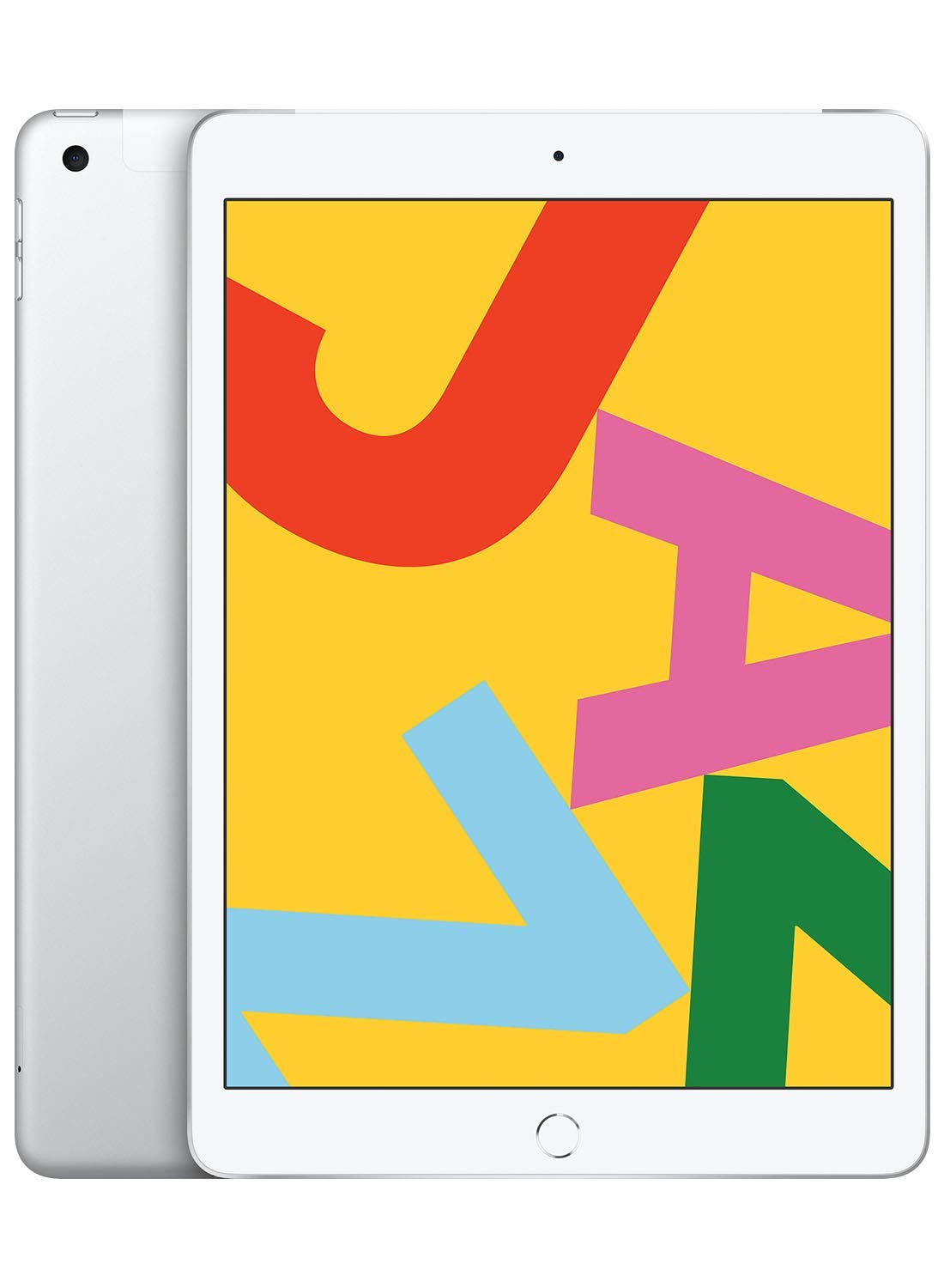 Apple iPad 7th Gen 10.2" (A2200) - 32GB - Silver - Wifi/Cellular - Excellent