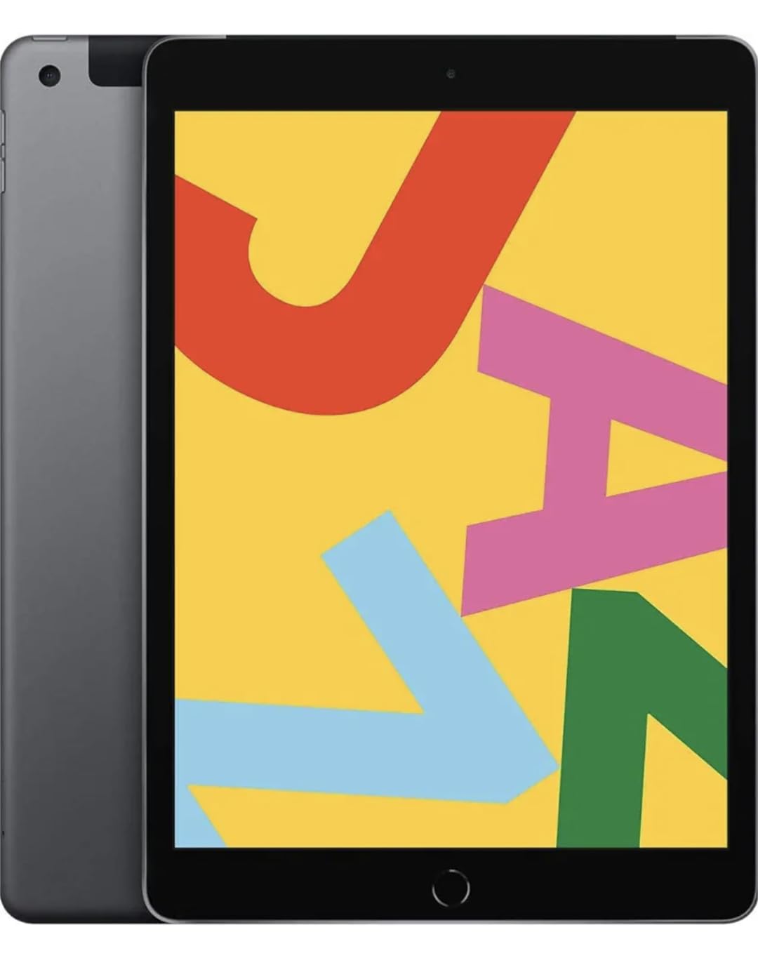 Apple iPad 7th Gen 10.2" (A2200) - 32GB - Space Gray - Wifi/Cellular - Excellent