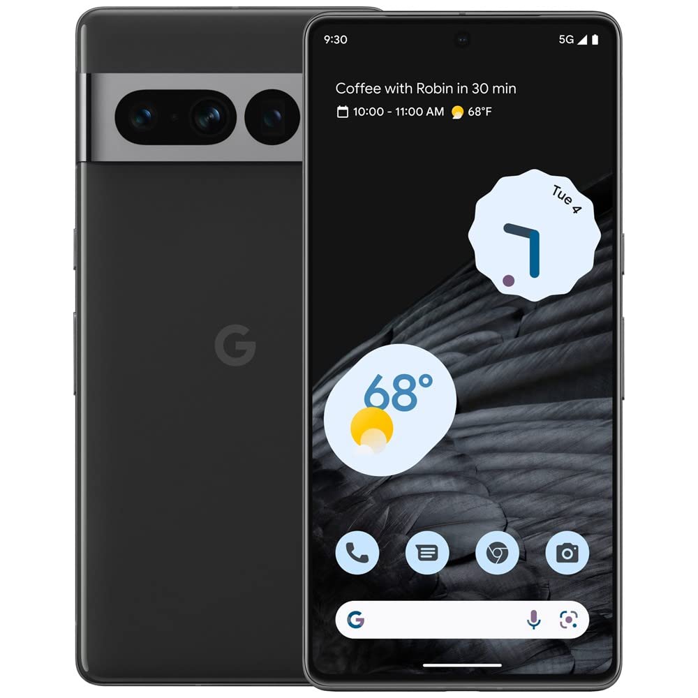 Google Pixel 7 Pro 5G - 128GB - Black - Unlocked - Excellent