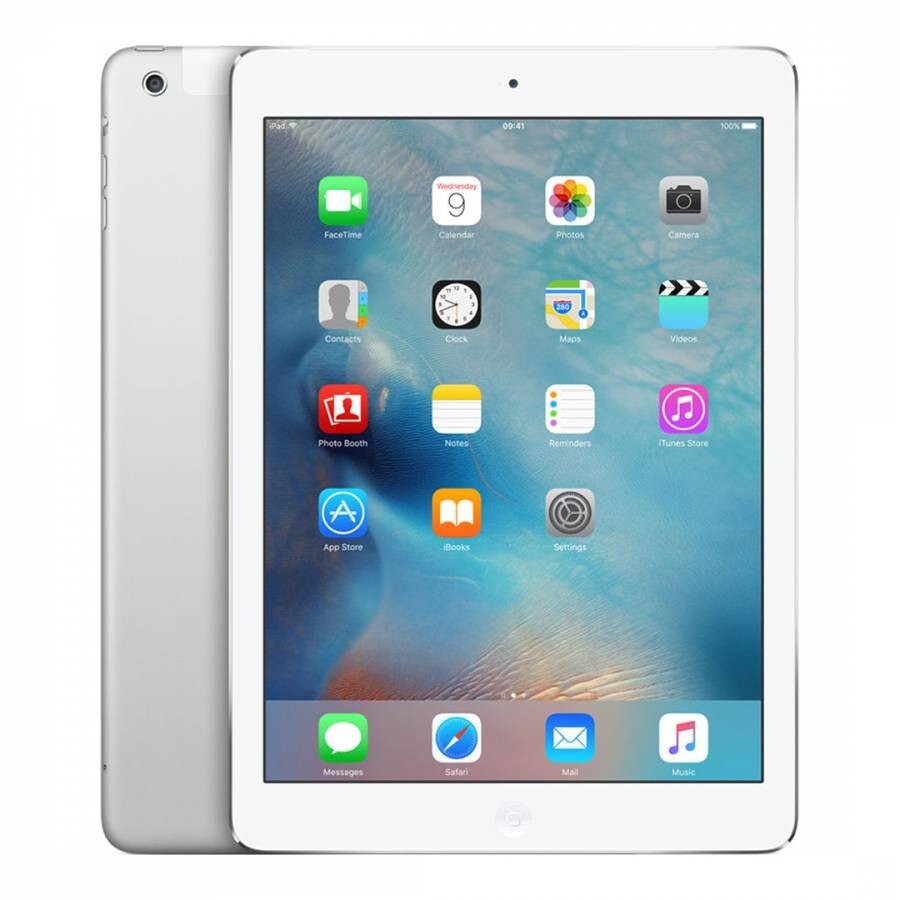 Apple iPad Air 1st Gen (A1475) Wi-Fi + Cellular Unlocked 32GB Silver - Very Good