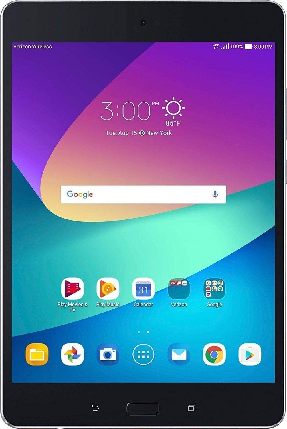 Asus ZenPad Z8s (P00J) Verizon Locked 16GB Gray - Good