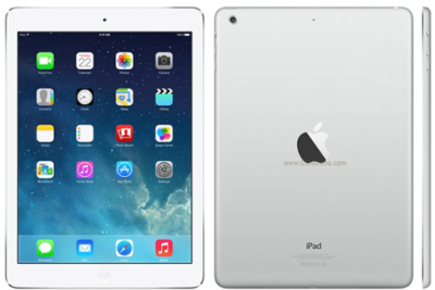 Apple iPad Air 1st Gen (A1475) Verizon Locked 32GB Silver - Very Good