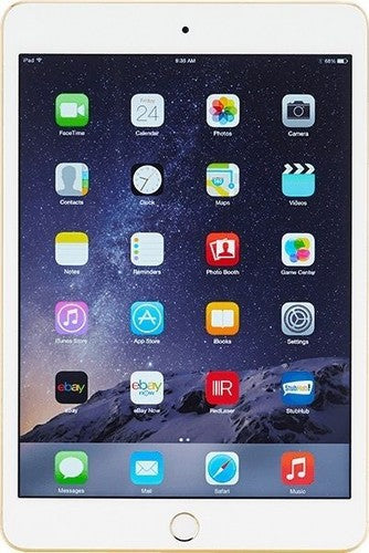 Apple iPad Mini 3 (A1600) Wi-Fi+Cellular Unlocked 64GB Space Gray - Excellent